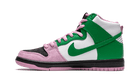 Nike SB Dunk High Invert Celtics, Black/Pink Rise-Lucky Green (CU7349-001)