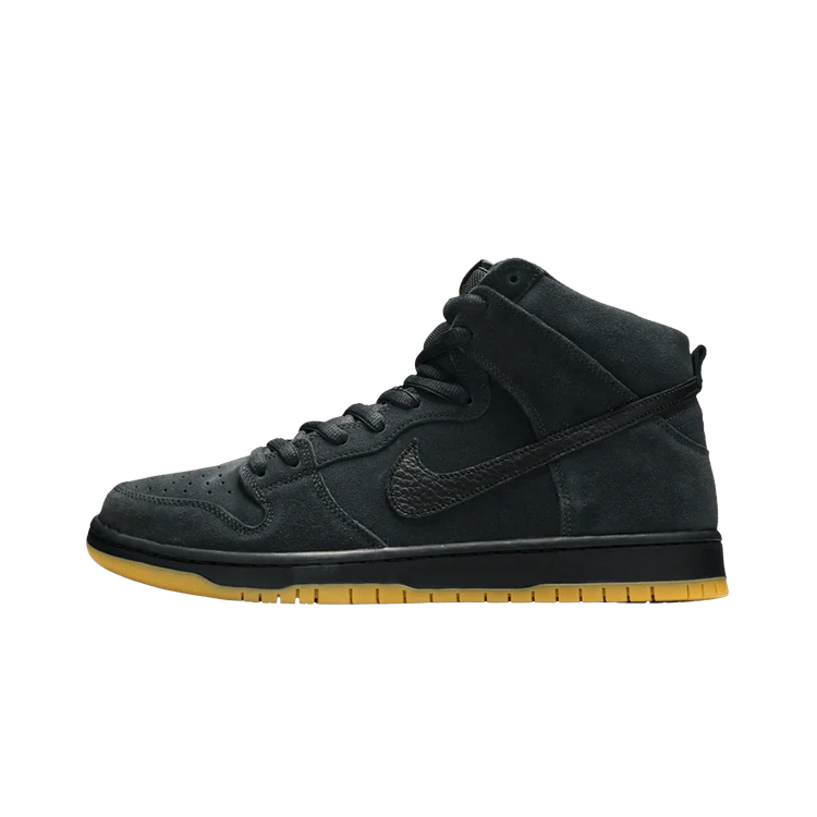 Nike SB Dunk High Pro Orange Label Smoke Grey, Smoke Grey/Smoke Grey-Gum (CV1727-001)