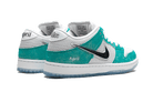 Nike SB Dunk Low April Skateboards, Turbo Green/Metallic Silver/Turbo Green (FD2562-400)