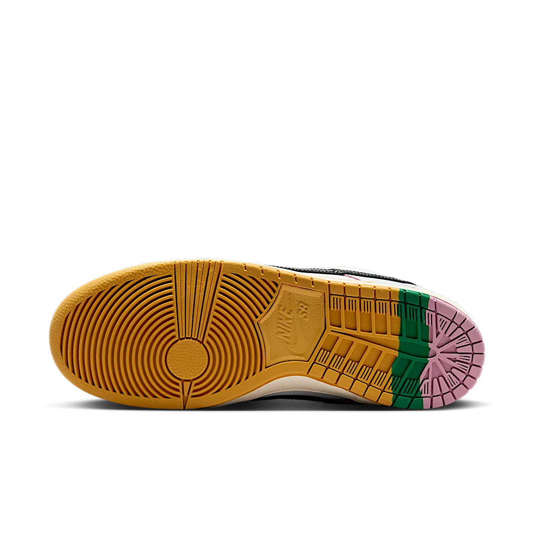 Nike SB Dunk Low CSEF, Summit White/Black/White-Iron Grey-Clear Emerald-Bucktan (HJ4132-100)