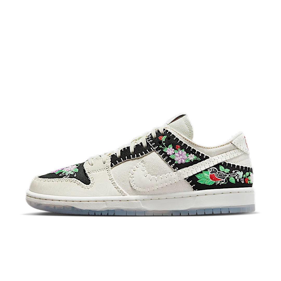 Nike SB Dunk Low Decon N7 Black Sail, Light Green Spark/Sail-Summit White-University Red (FD6951-300)