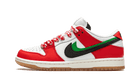 Nike SB Dunk Low Frame Skate Habibi, White/Black-Green-Red-Gum (CT2550-600)