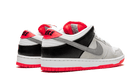 Nike SB Dunk Low Infrared Orange Label, White/Cement Grey-Black-Infrared (CD2563-004)