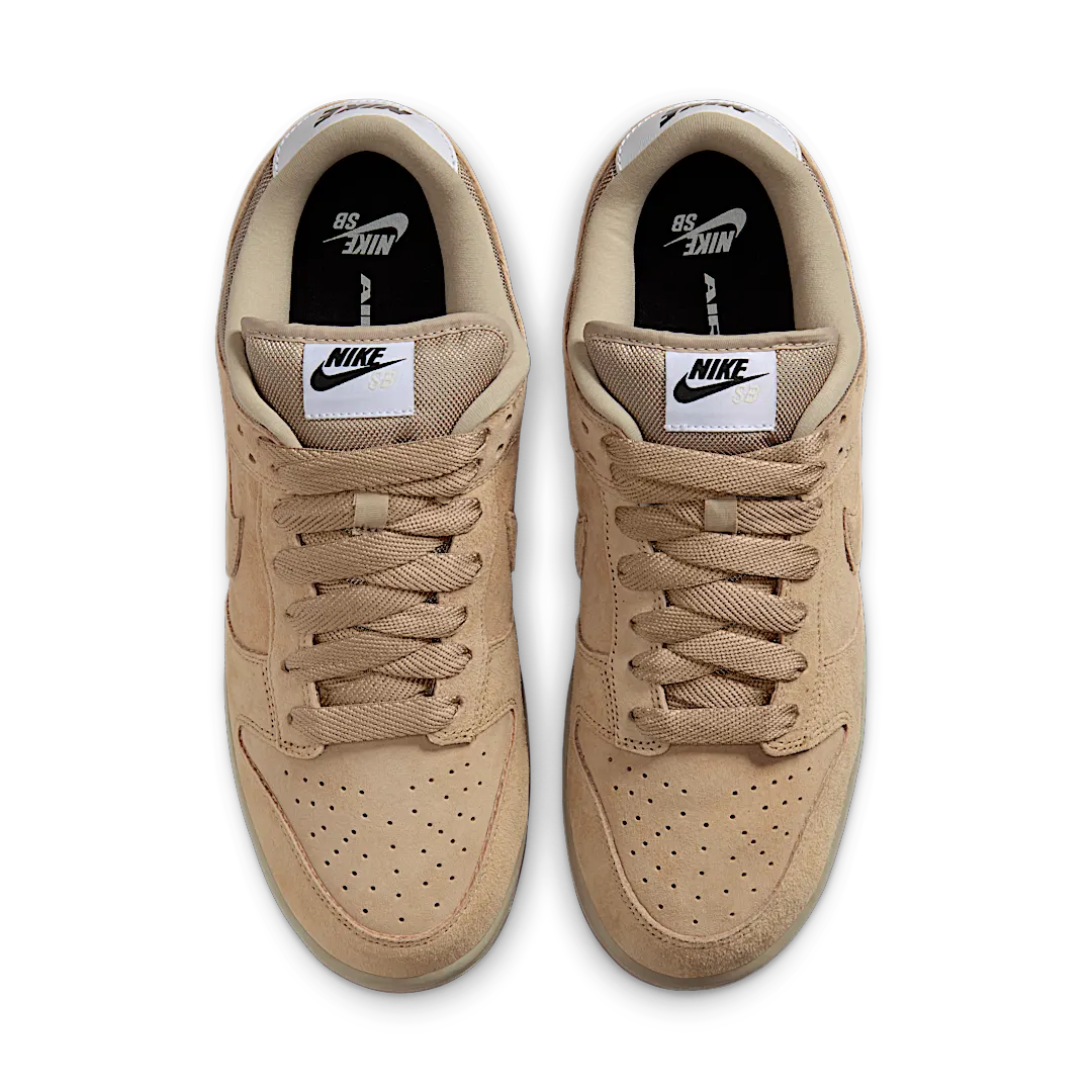 Nike SB Dunk Low Pro B Parachute Beige, Parachute Beige/Parachute Beige/Desert Khaki/White (HJ0367-200)