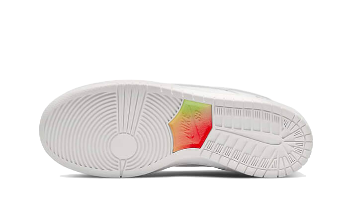 Nike SB Dunk Low Pro Be True, White/Summit White/Rainbow (DR4876-100)