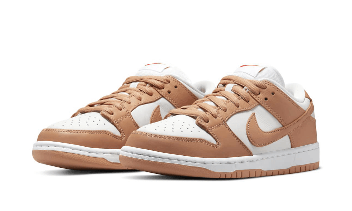 Nike SB Dunk Low Pro ISO Light Cognac, Light Cognac/Light Cognac/White (DM8998-200)