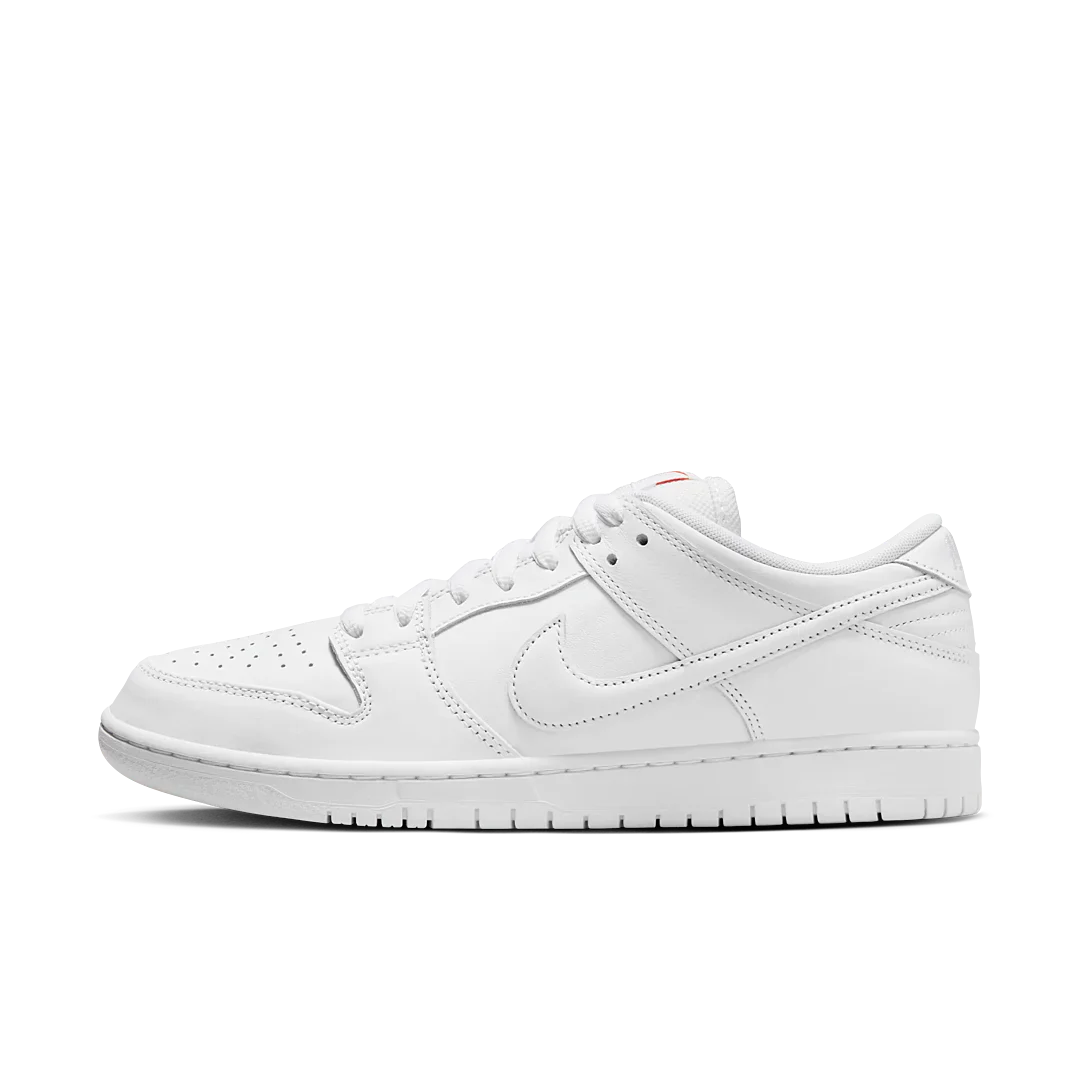 Nike SB Dunk Low Pro Triple White, White/White/White/White (FJ1674-100)