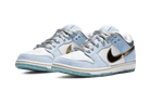 Nike SB Dunk Low Sean Cliver, Ice Blue/White-Metallic Gold-Metallic Silver (DC9936-100)