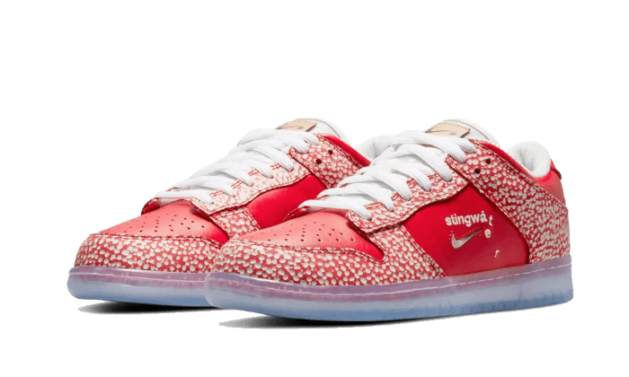 Nike SB Dunk Low Stingwater Magic Mushroom, Red/White-Ice (DH7650-600)