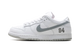 Nike SB Dunk Low Supreme 94 White Metallic Silver
