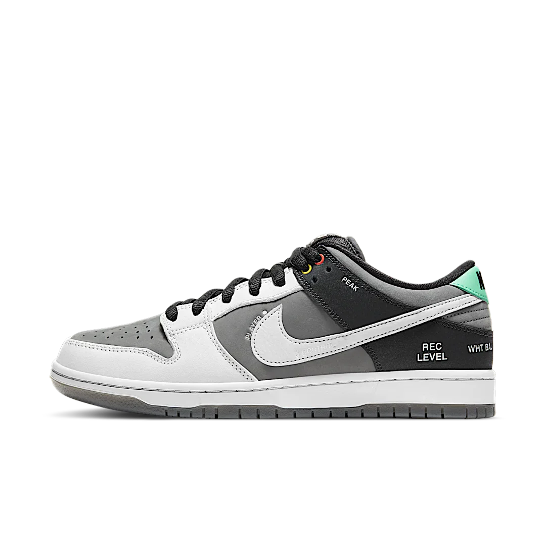 Nike SB Dunk Low VX1000, Grey/Black-White (CV1659-001)