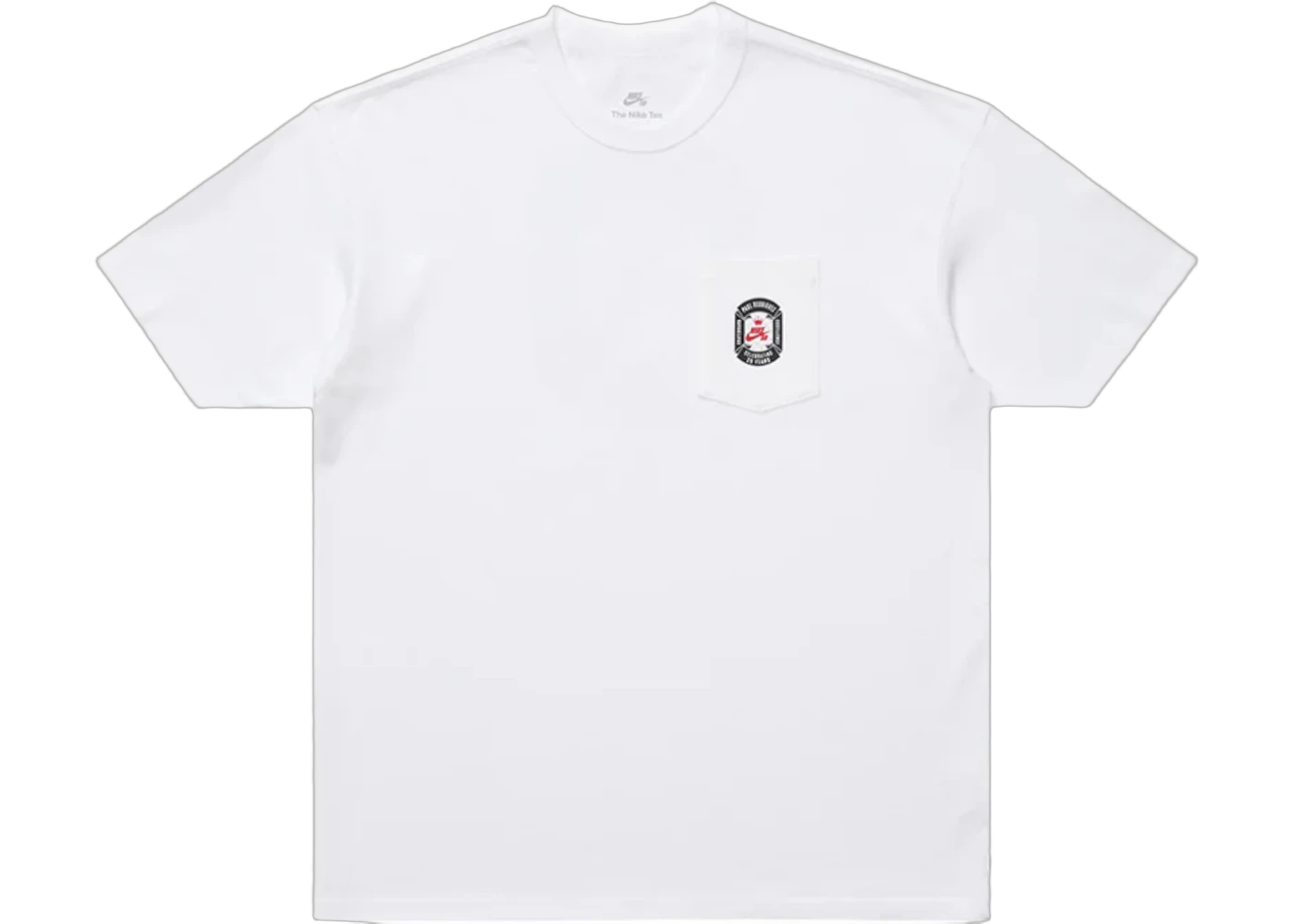 Nike SB Paul Rodriguez Max90 Skate T-shirt White