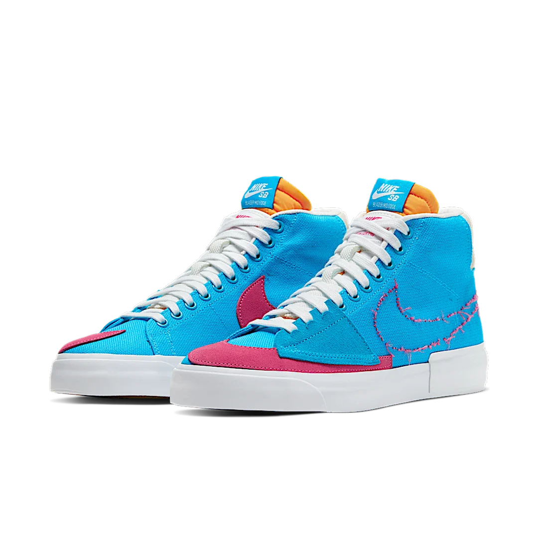 Nike SB Zoom Blazer Mid Edge Hack Pack Blue, Blue/Fuschia-White (CI3833-400)