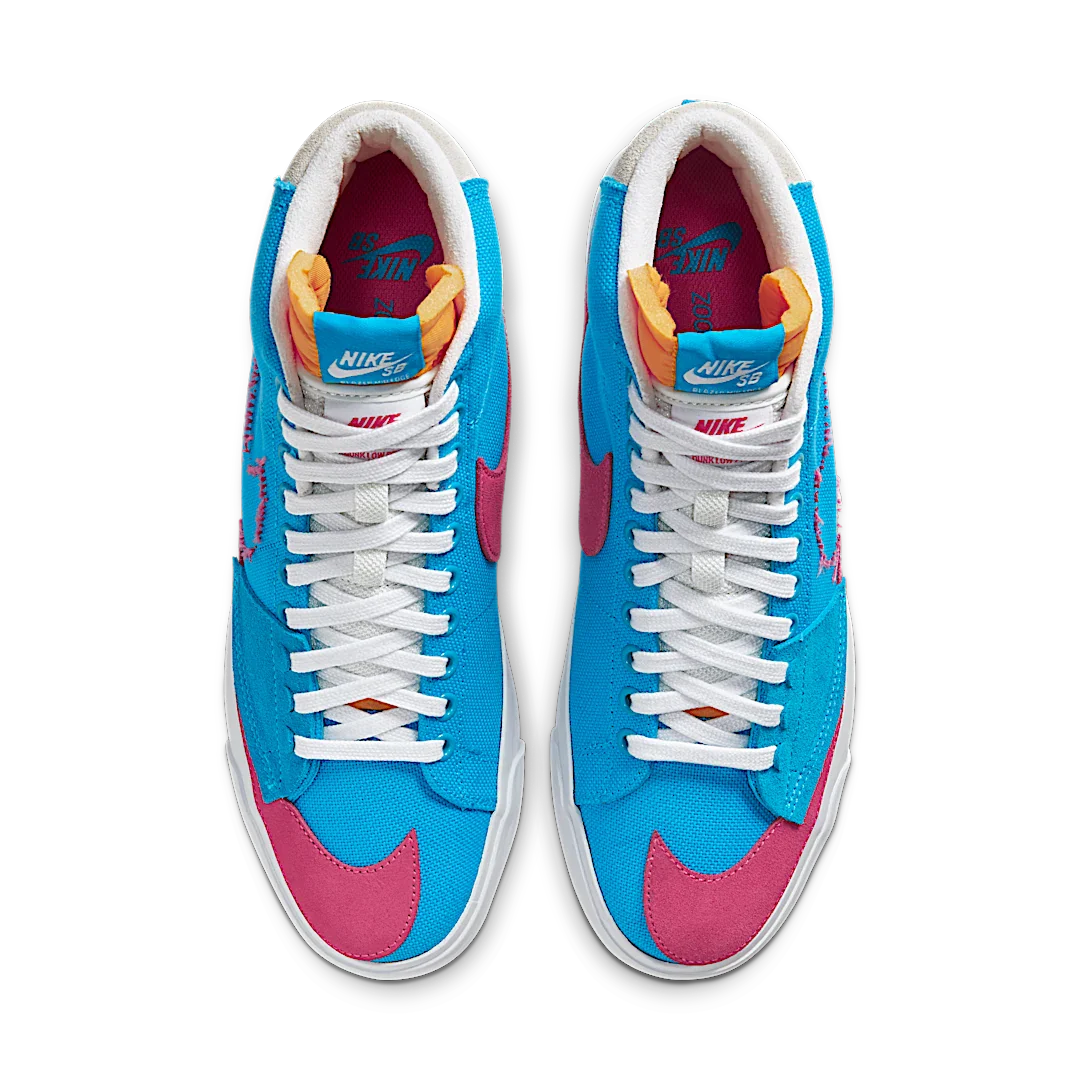 Nike SB Zoom Blazer Mid Edge Hack Pack Blue, Blue/Fuschia-White (CI3833-400)