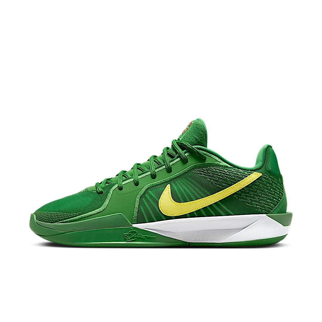 Nike Sabrina 2 Oregon, Apple Green/White/Yellow Strike (HQ4344-300/HQ4345-300)