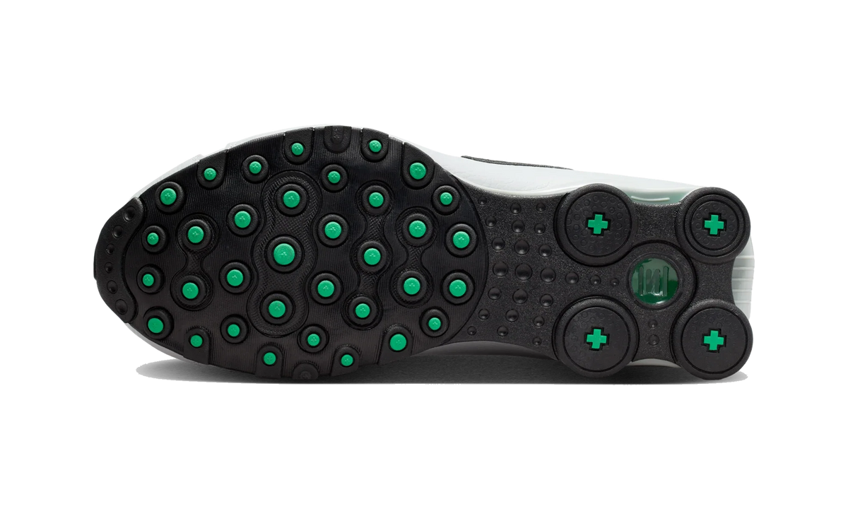 Nike Shox NZ Grey Fog Stadium Green Black