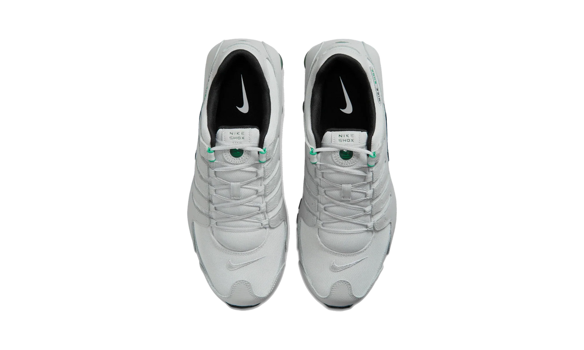 Nike Shox NZ Grey Fog Stadium Green Black
