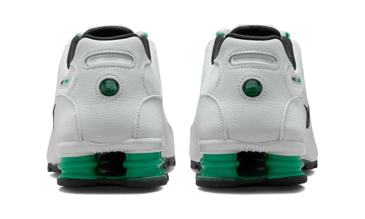 Nike Shox NZ Grey Fog Stadium Green Black