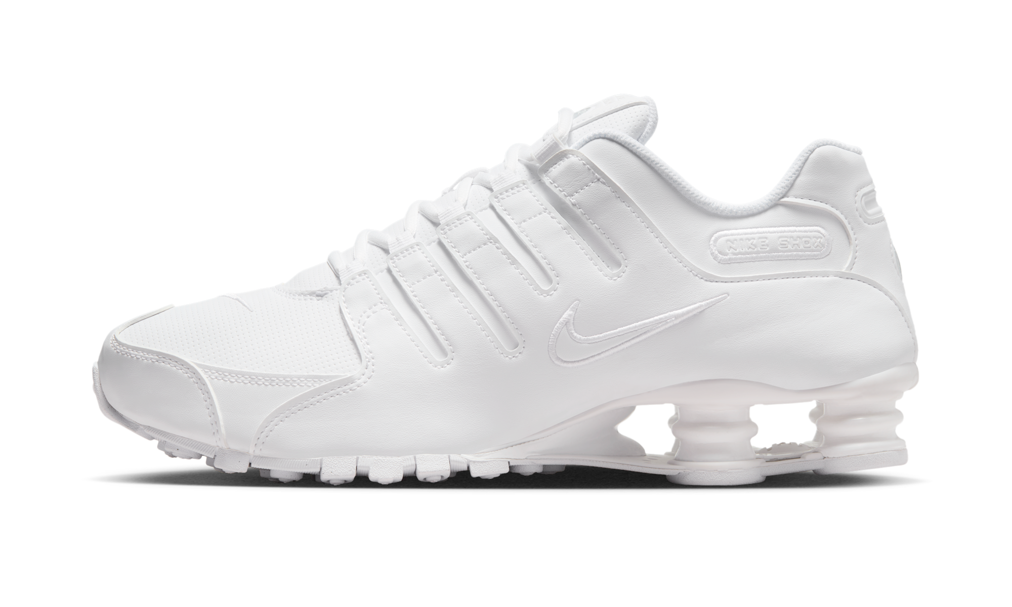 Nike Shox NZ Triple White