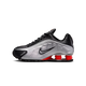 Nike Shox R4 Metallic Silver Black Picante Red