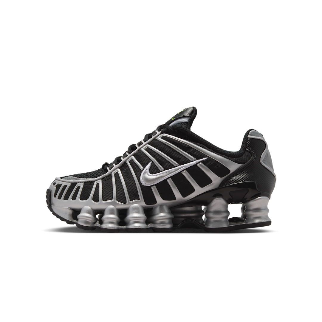 Nike Shox TL Black Volt Metallic Silver