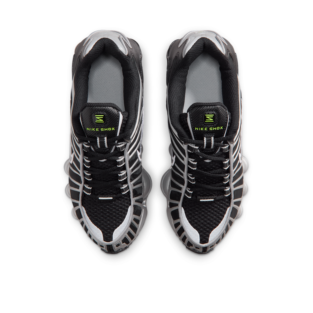 Nike Shox TL Black Volt Metallic Silver