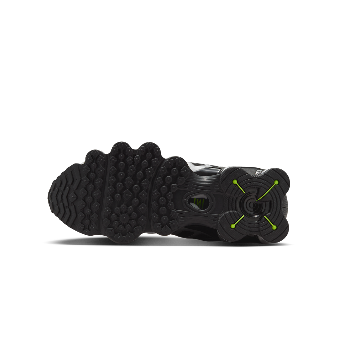 Nike Shox TL Black Volt Metallic Silver