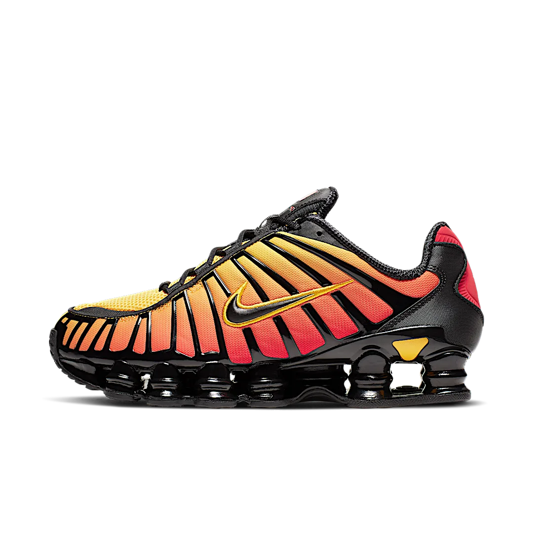 Nike Shox TL Sunrise, Black/Black-Amarillo-University Red (AV3595-004)