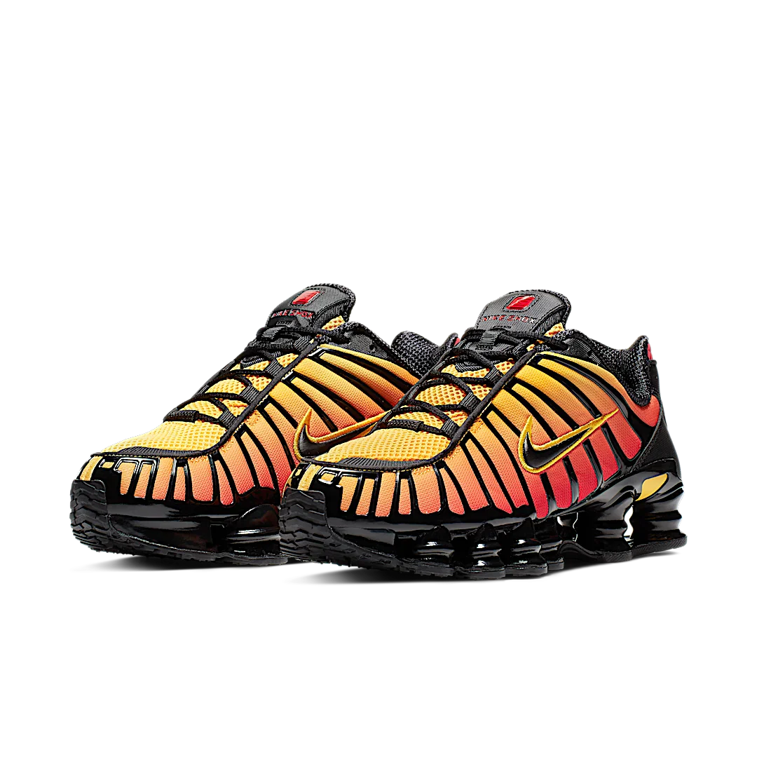 Nike Shox TL Sunrise, Black/Black-Amarillo-University Red (AV3595-004)