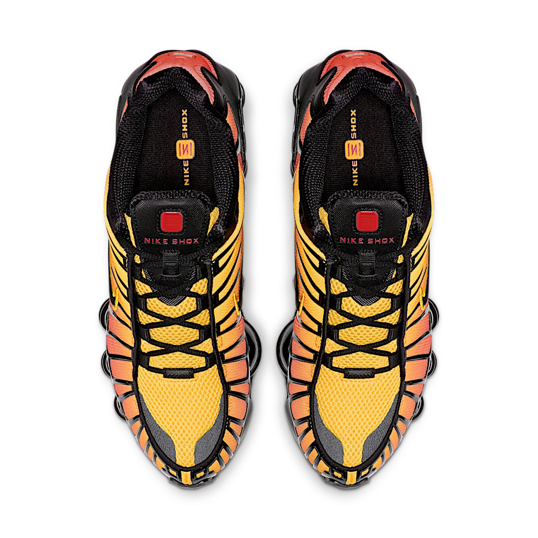 Nike Shox TL Sunrise, Black/Black-Amarillo-University Red (AV3595-004)