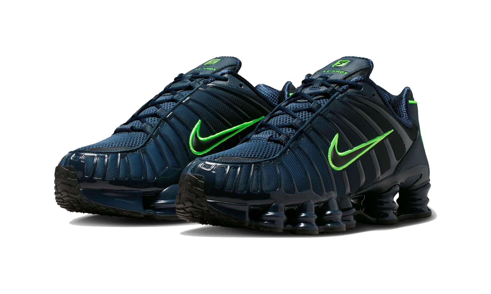 Nike Shox TL Thunder Blue Green Strike