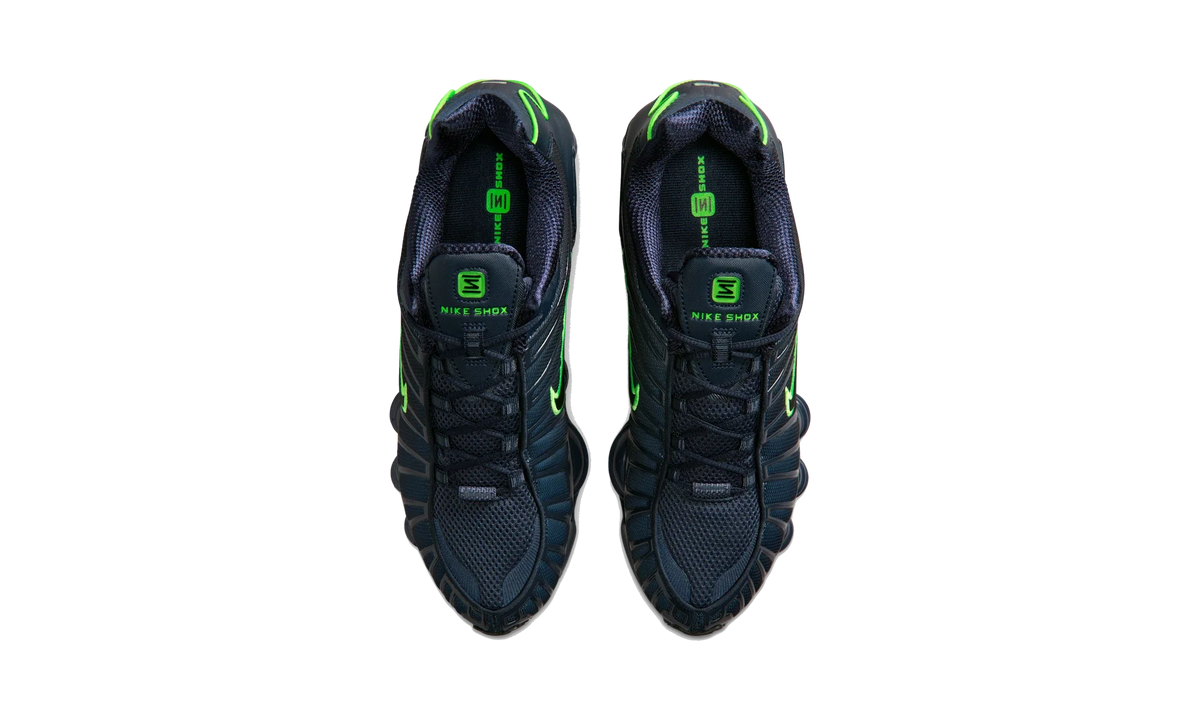 Nike Shox TL Thunder Blue Green Strike