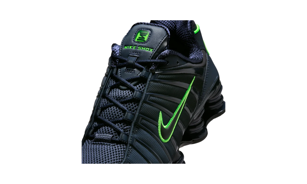 Nike Shox TL Thunder Blue Green Strike