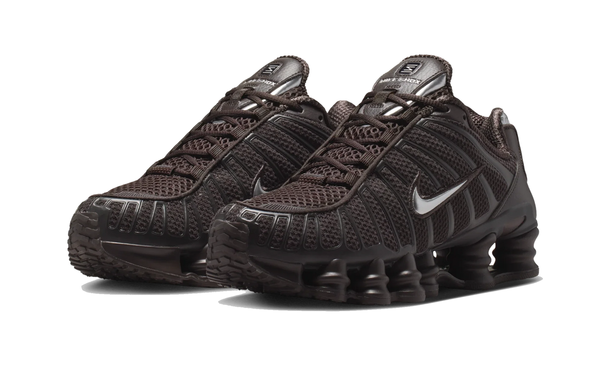 Nike Shox TL Velvet Brown Metallic Silver