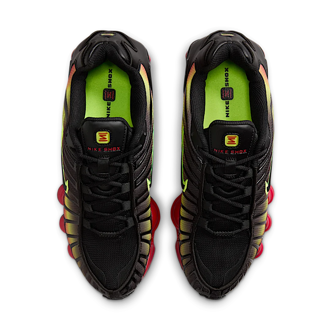 Nike Shox TL Volt Fire Red, Black/Volt/Fire Red/Black (HJ9609-001)