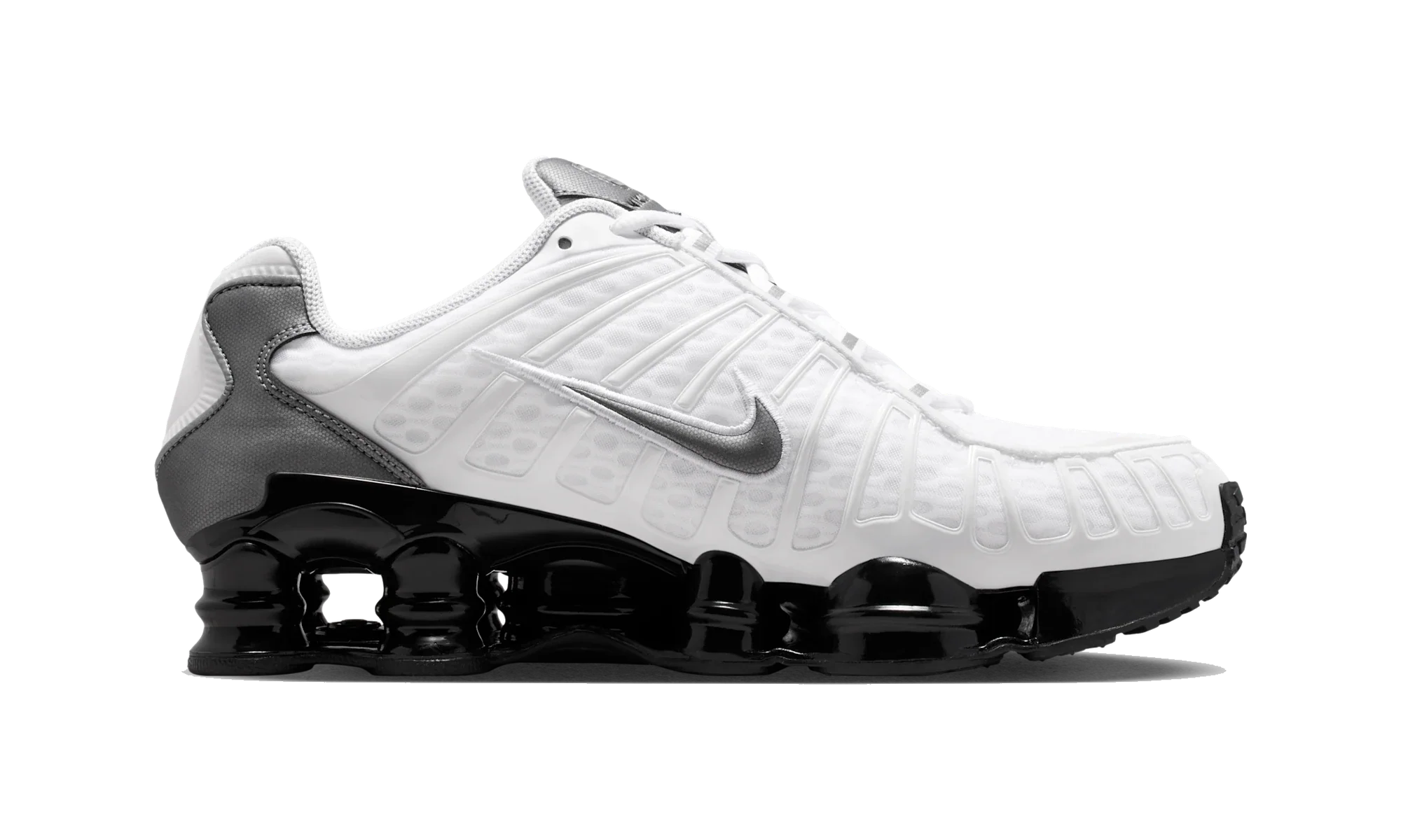 Nike Shox TL White Black Metallic Cool Grey