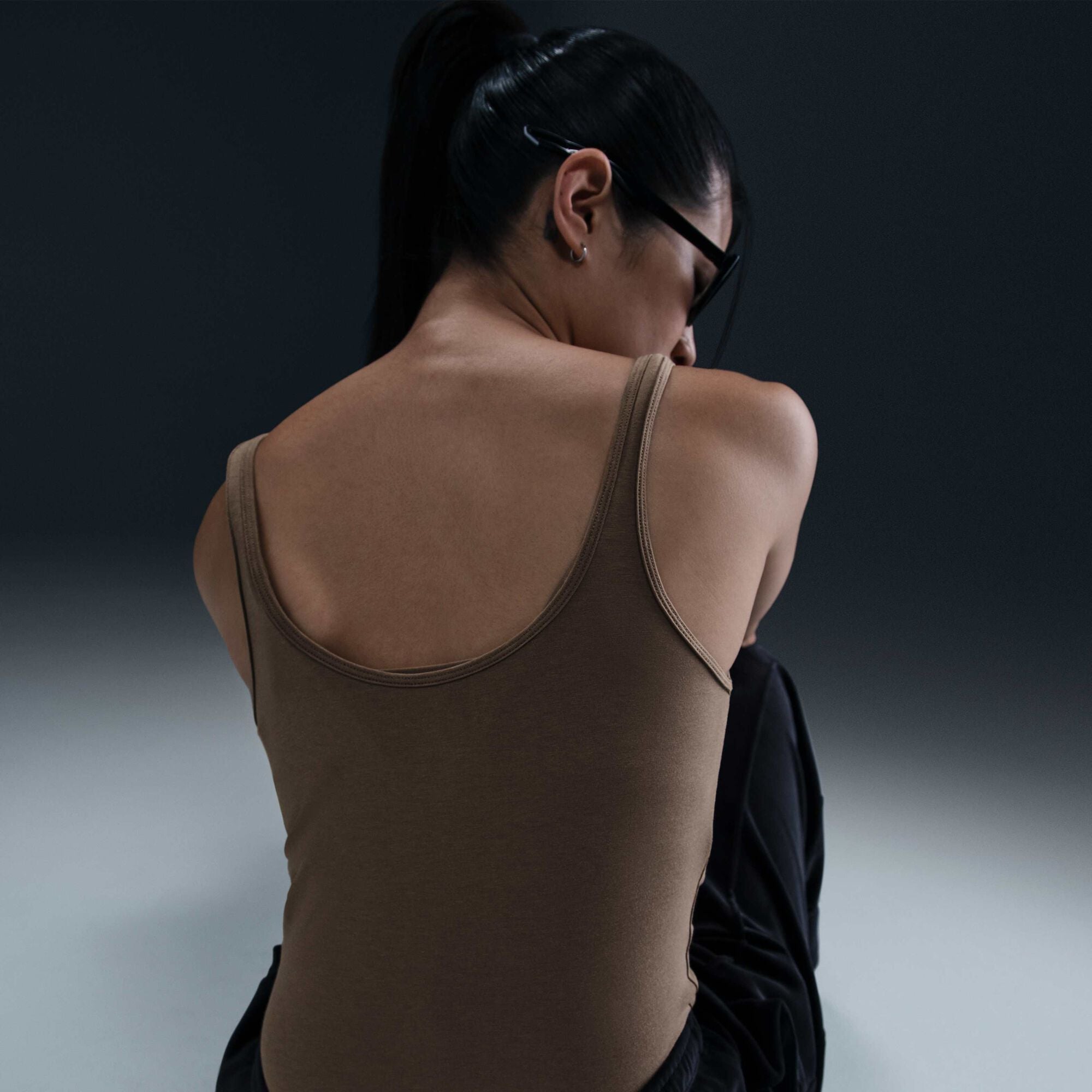 Nike Sportswear Chill Knit Tank Top Mink Brown