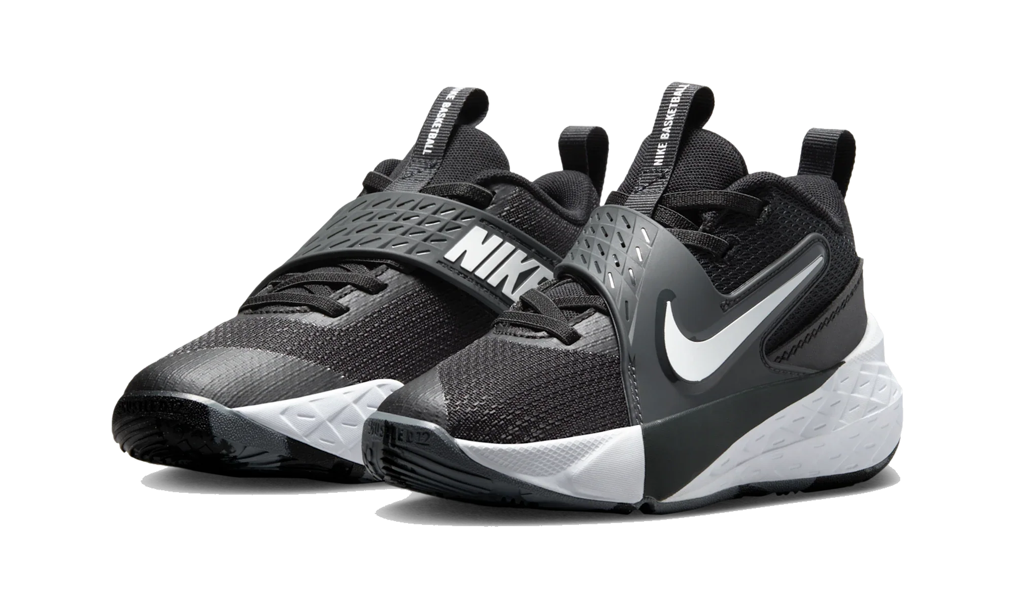 Nike Team Hustle D 12 Black Anthracite White (PS)
