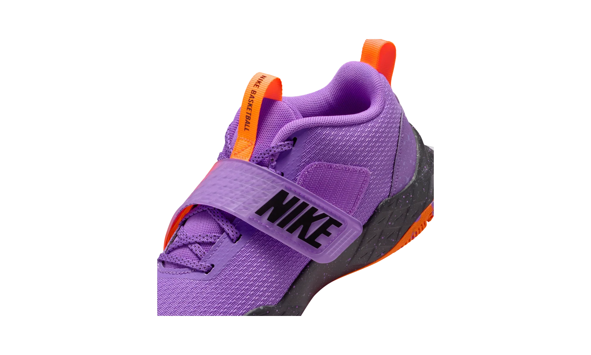Nike Team Hustle D 12 Bright Violet Total Orange