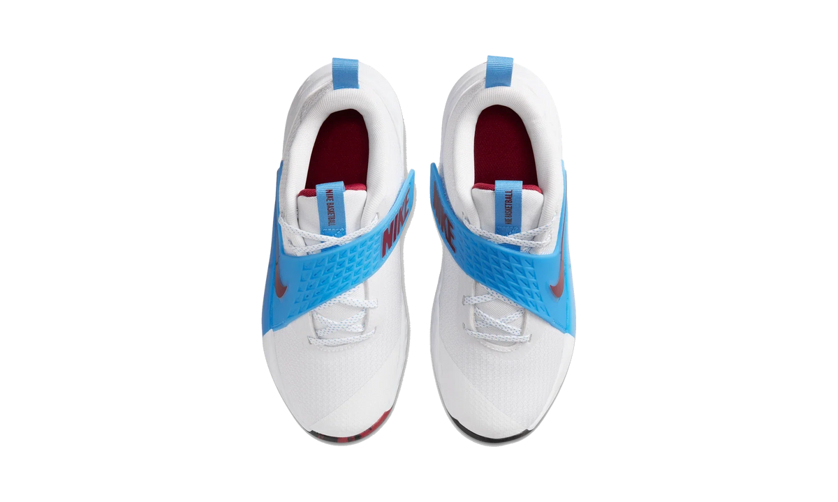 Nike Team Hustle D 12 White University Blue Black Team Red