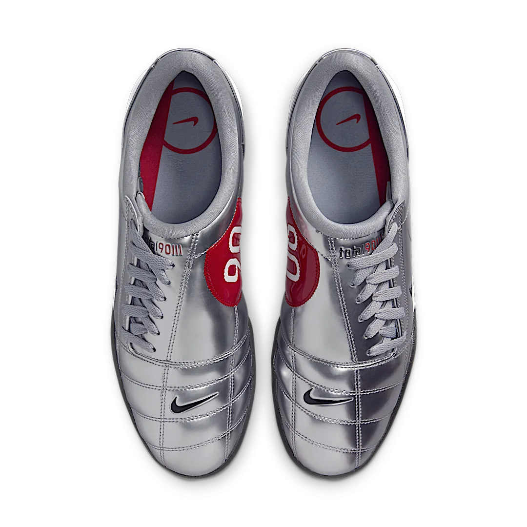 Nike Total 90 3 SP Metallic Silver Black, Metallic Silver/Black/University Red (HJ9351-002)