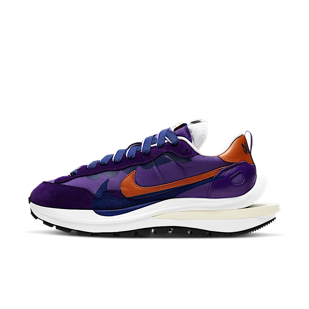 Nike Vaporwaffle sacai Dark Iris, Purple/Orange-Summit White-Black (DD1875-500)