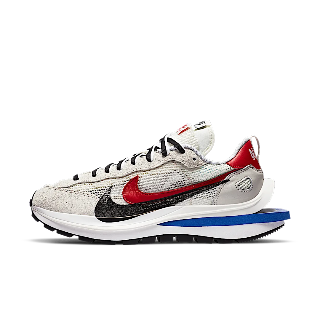 Nike Vaporwaffle sacai Sport Fuchsia Game Royal, Sail/Sport Fuchsia-Light Bone-Game Royal (CV1363-100)