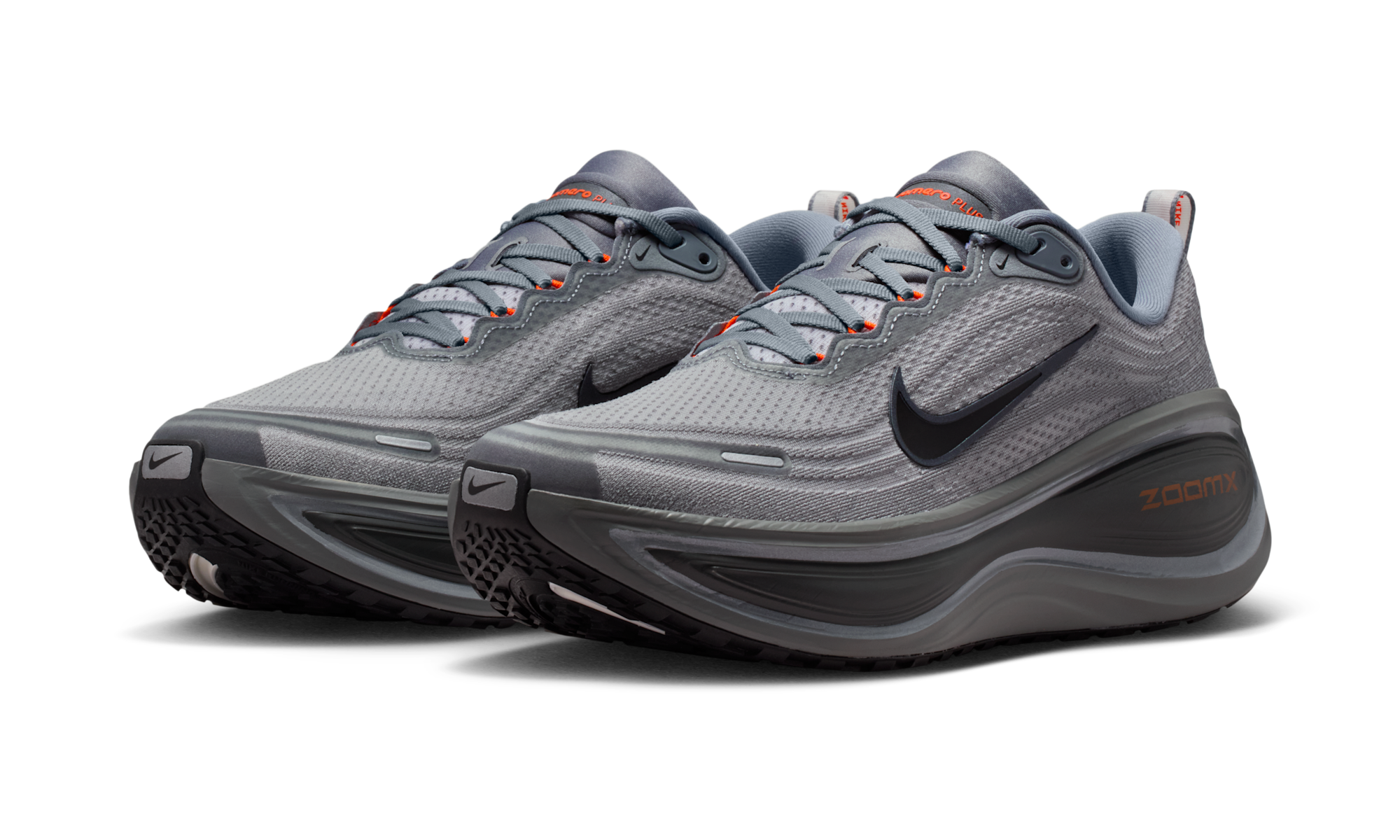 Nike Vomero Plus Cool Grey Safety Orange Black