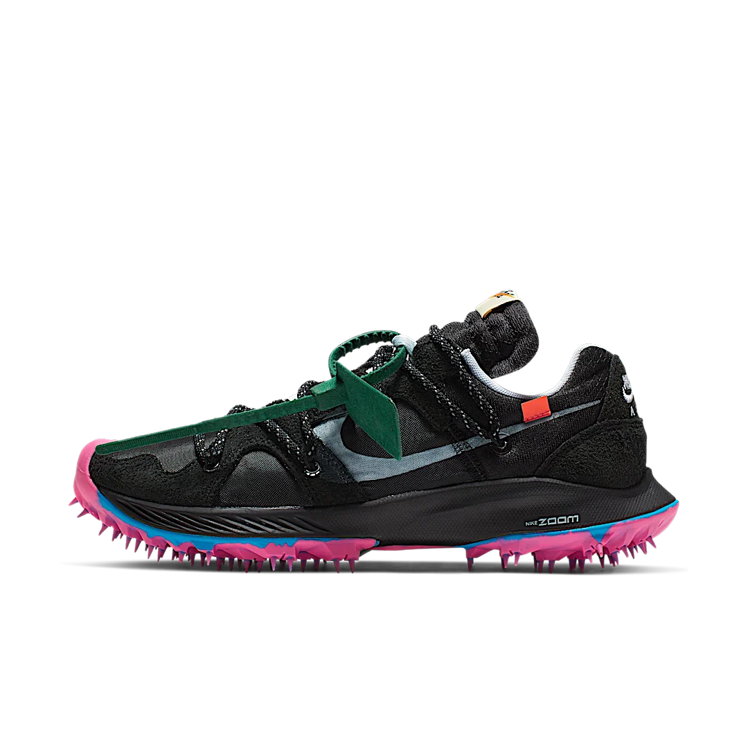 Nike Zoom Terra Kiger 5 Off-White Black, Black/Metallic Silver-White-Pink Blast (CD8179-001)