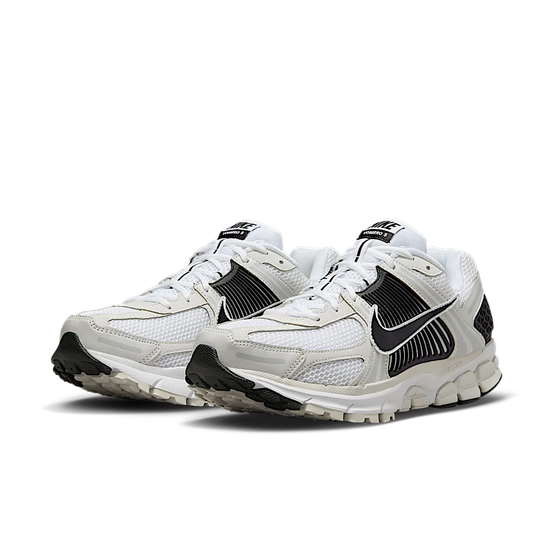 Nike Zoom Vomero 5 White Black, White/Platinum Tint/Metallic Platinum/Black (FB9149-101)