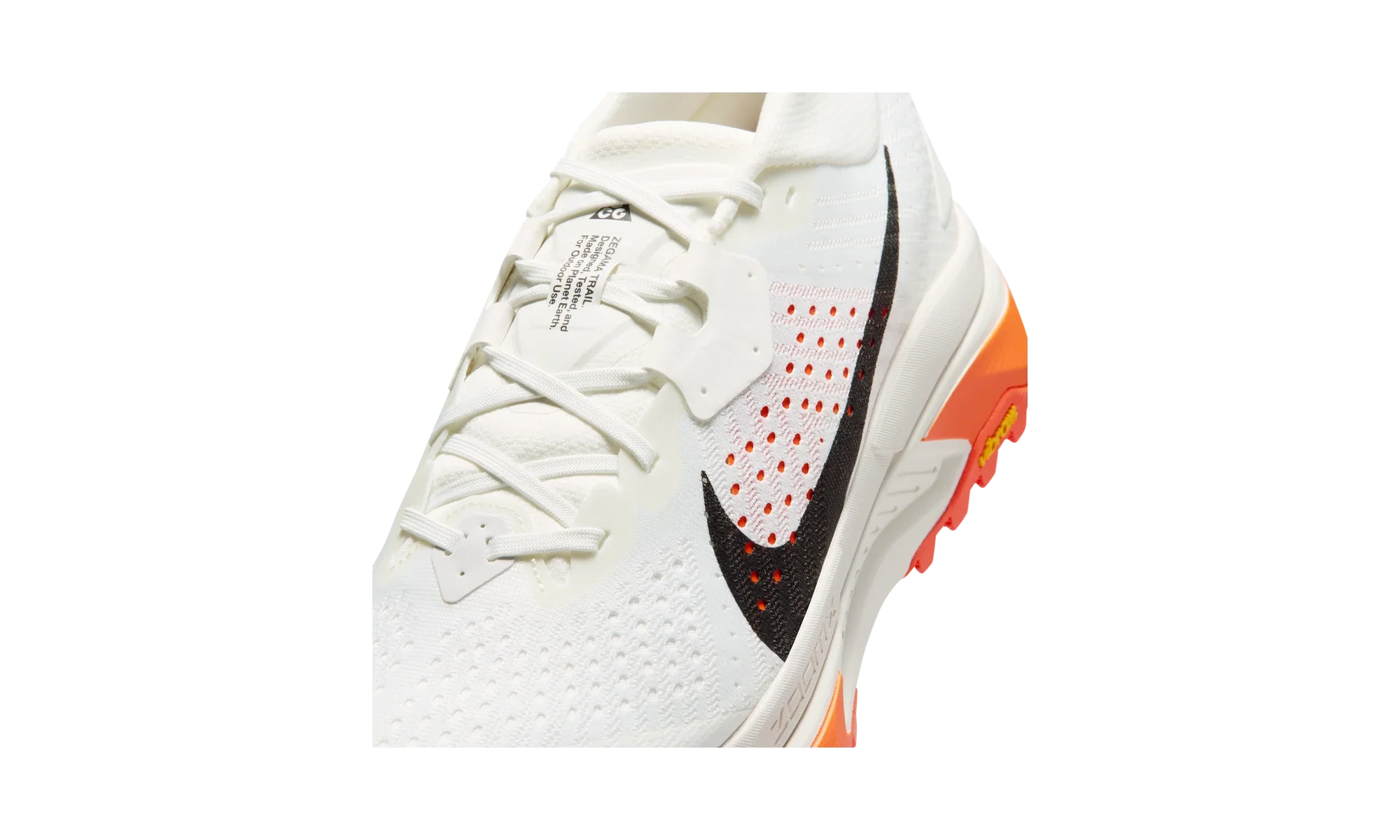 Nike ZoomX ACG Zegama Summit White Safety Orange Black