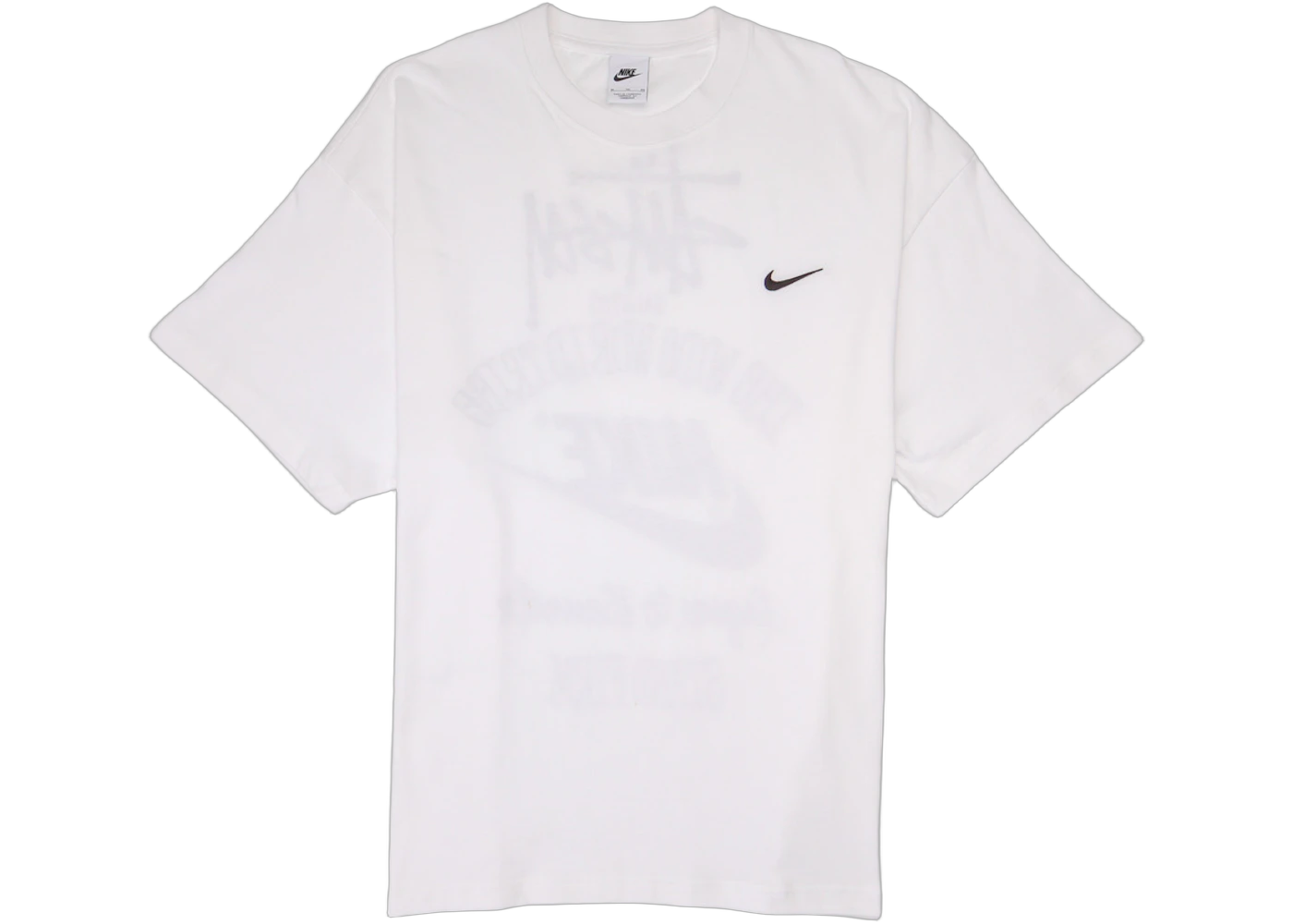 Nike x Stussy The Wide World Tribe T-Shirt White, White (DV1774-100)