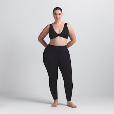 NikeSKIMS Matte Women's High-Waisted 66cm (approx.) Leggings NSKM Obsidian
