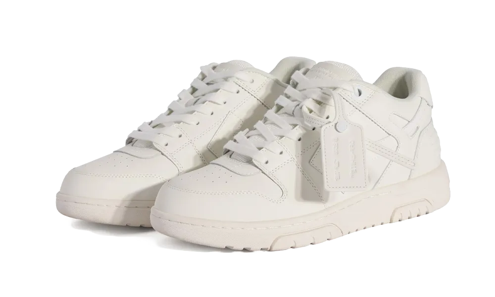 OFF-WHITE Out Of Office Low Triple White White Sole